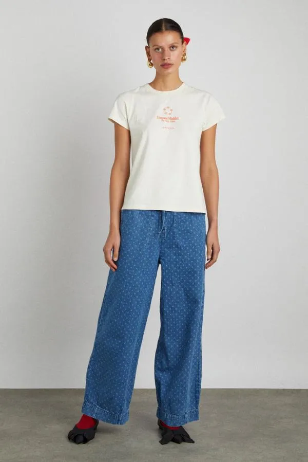 Damson Madder Bottoms Women Rafe Jean 8211 Polka Dot