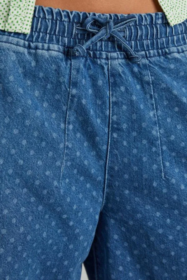 Damson Madder Bottoms Women Rafe Jean 8211 Polka Dot
