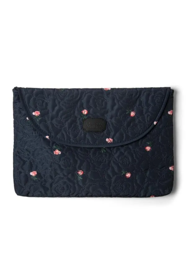 Damson Madder Laptop Covers Accessories Embroidered Floral Laptop Bag