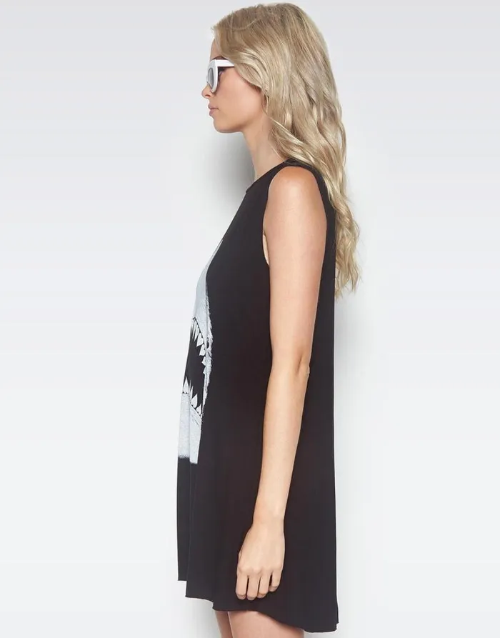 Deanna Shark Black Women Lauren Moshi Dresses