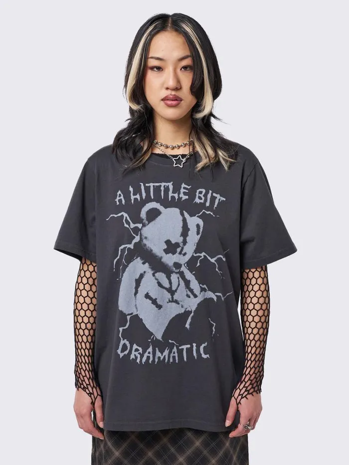Dramatic Teddy Graphic Tshirt Women Minga London Tops and TShirts