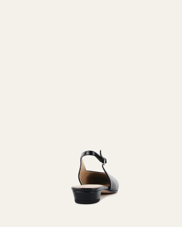 DRESS jomercer Women Bryce dress flats black leather DRESS jomercer Women Bryce dress flats black leather