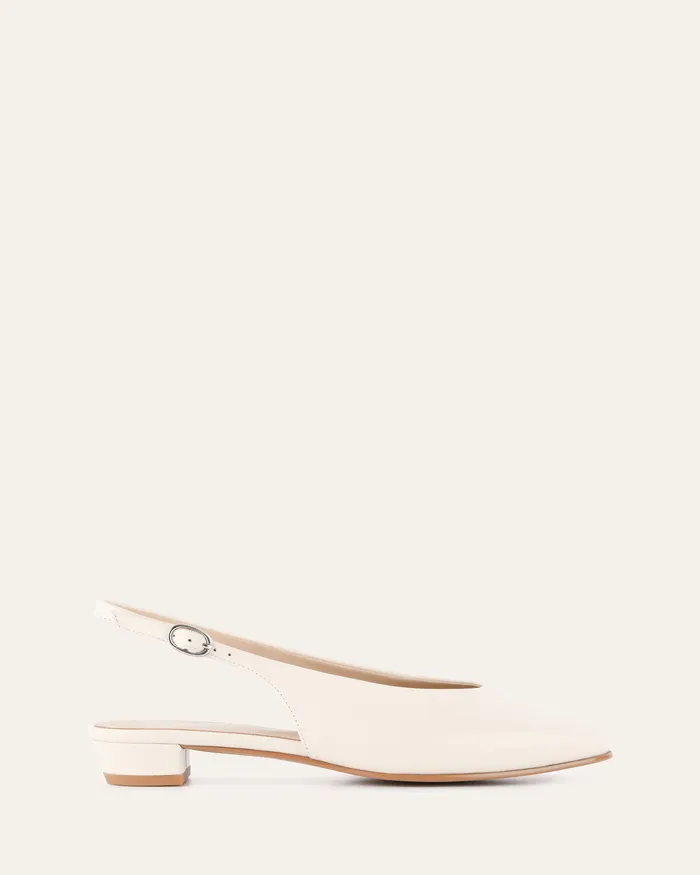 DRESS jomercer Women Bryce dress flats off white leather