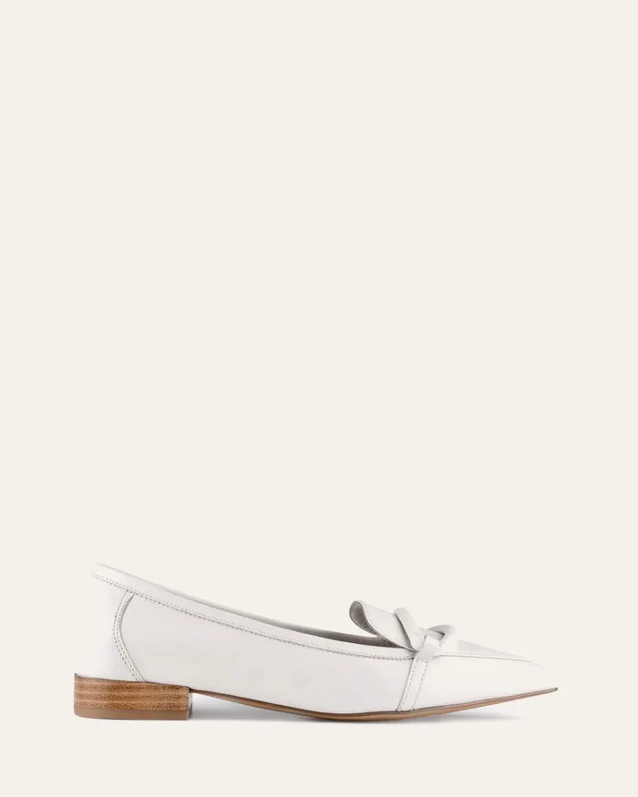 DRESS Women Ainsley dress flats off white leather jomercer