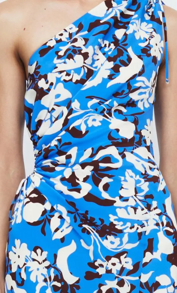 Dresses Bec Bridge Clarisse Asym Maxi Dress Blue Lagoon
