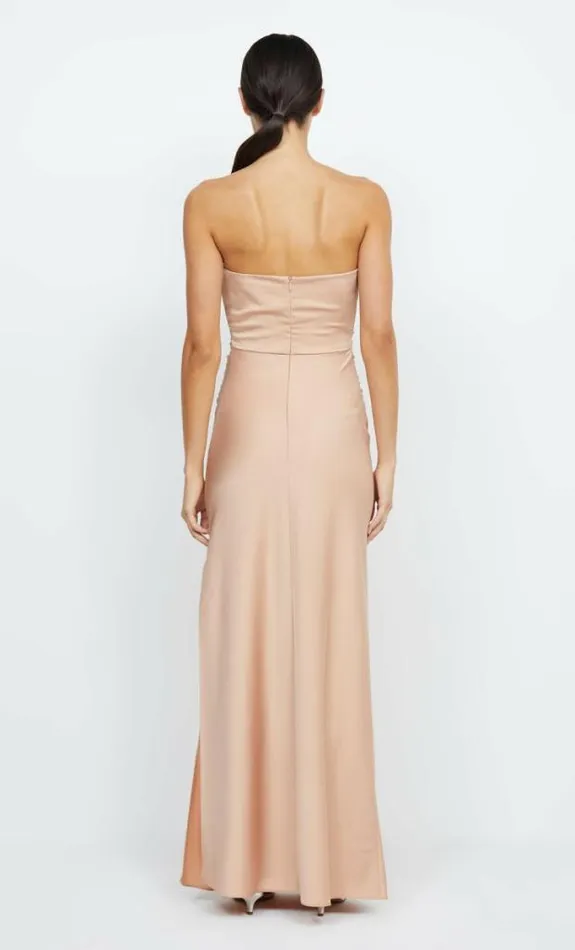 Dresses Bec Bridge Eternity Strapless Maxi Rose Gold