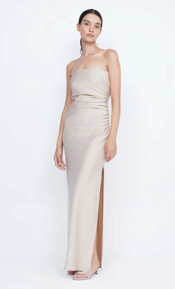 Dresses Bec Bridge Eternity Strapless Maxi Sand