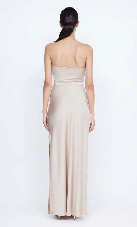 Dresses Bec Bridge Eternity Strapless Maxi Sand