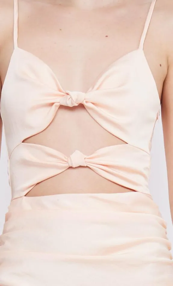 Dresses Bec Bridge Mari Lou Knot Dress Peach