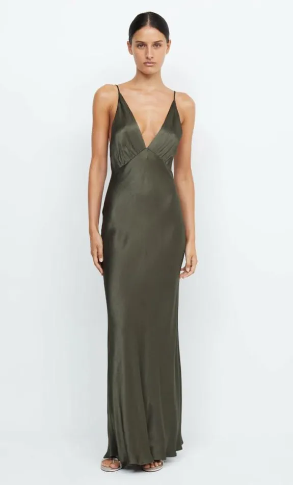 Dresses Bec Bridge Moon Dance V Maxi Dress Dark Willow