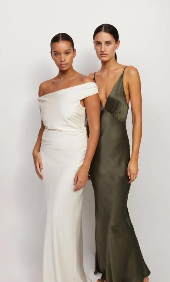 Dresses Bec Bridge Moon Dance V Maxi Dress Dark Willow
