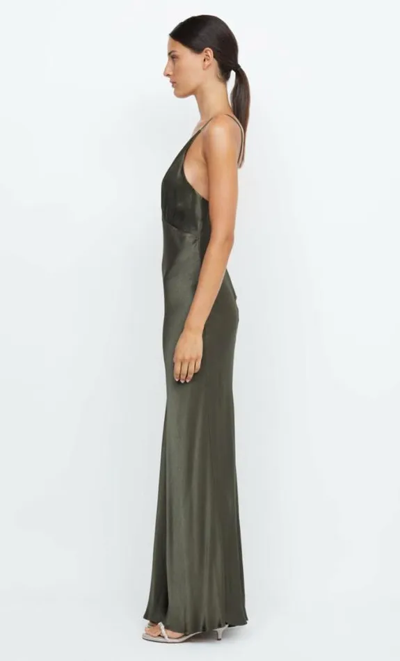 Dresses Bec Bridge Moon Dance V Maxi Dress Dark Willow