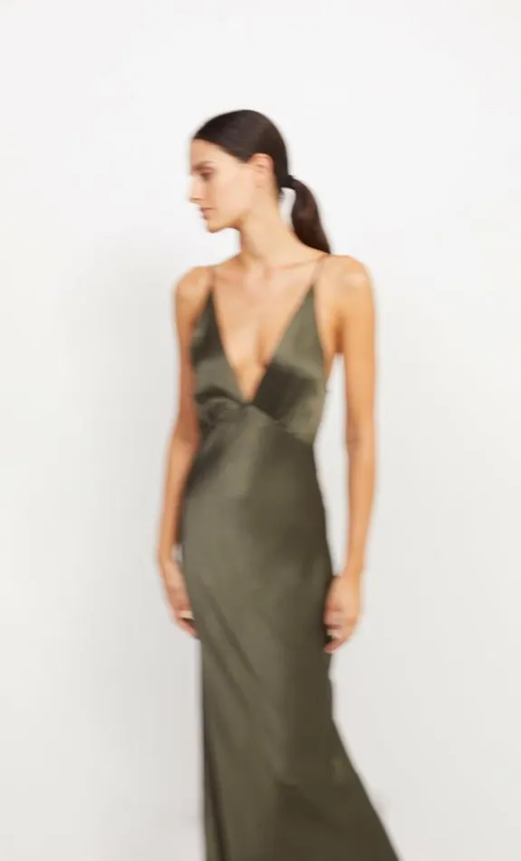 Dresses Bec Bridge Moon Dance V Maxi Dress Dark Willow