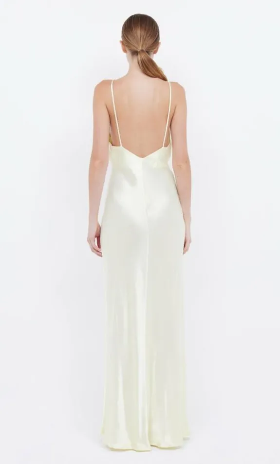Dresses Bec Bridge Moon Dance V Maxi Dress Ice Yellow