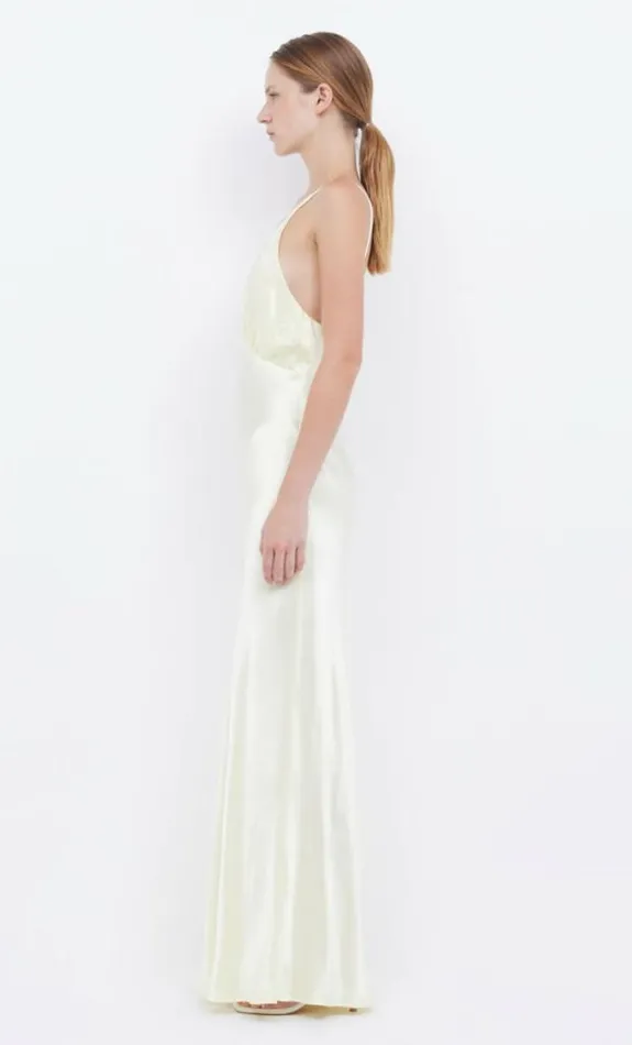 Dresses Bec Bridge Moon Dance V Maxi Dress Ice Yellow