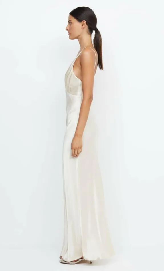 Dresses Bec Bridge Moon Dance V Maxi Dress Sand