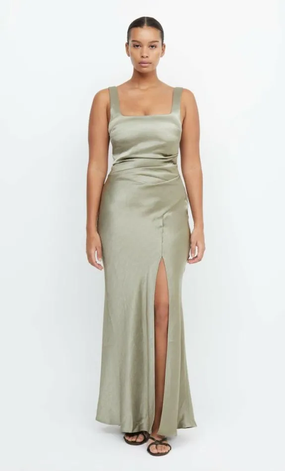 Dresses Bec Bridge The Dreamer Square Neck Dress Sage