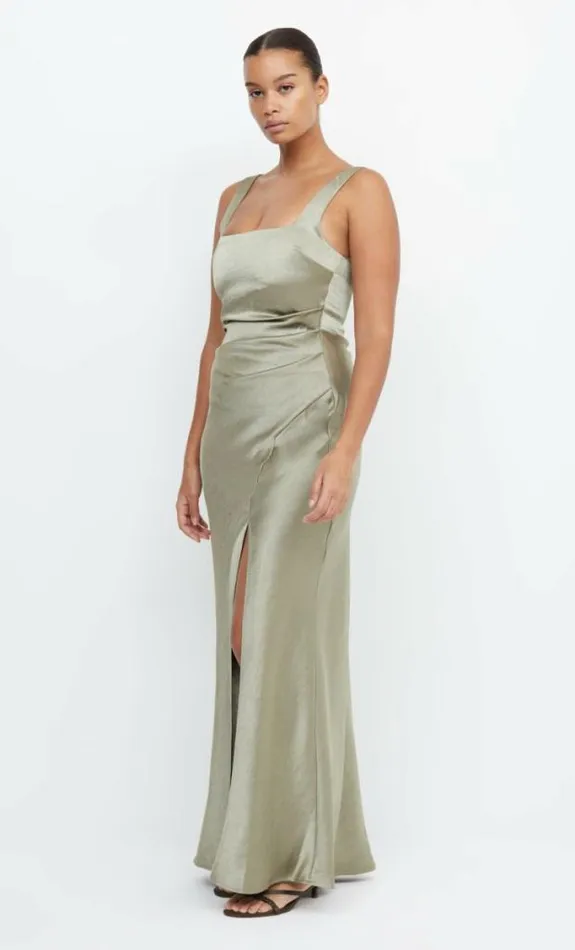 Dresses Bec Bridge The Dreamer Square Neck Dress Sage