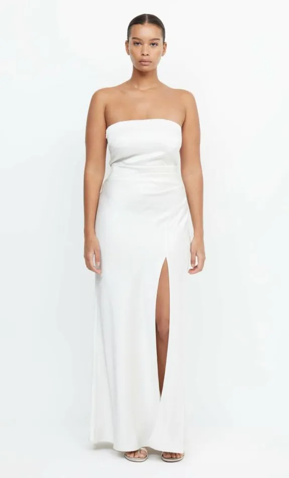 Dresses Bec Bridge The Dreamer Strapless Dress Ivory