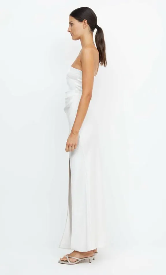 Dresses Bec Bridge The Dreamer Strapless Dress Ivory