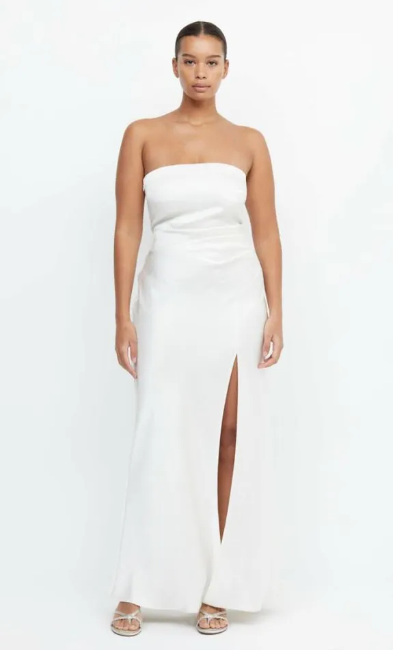 Dresses Bec Bridge The Dreamer Strapless Dress Ivory