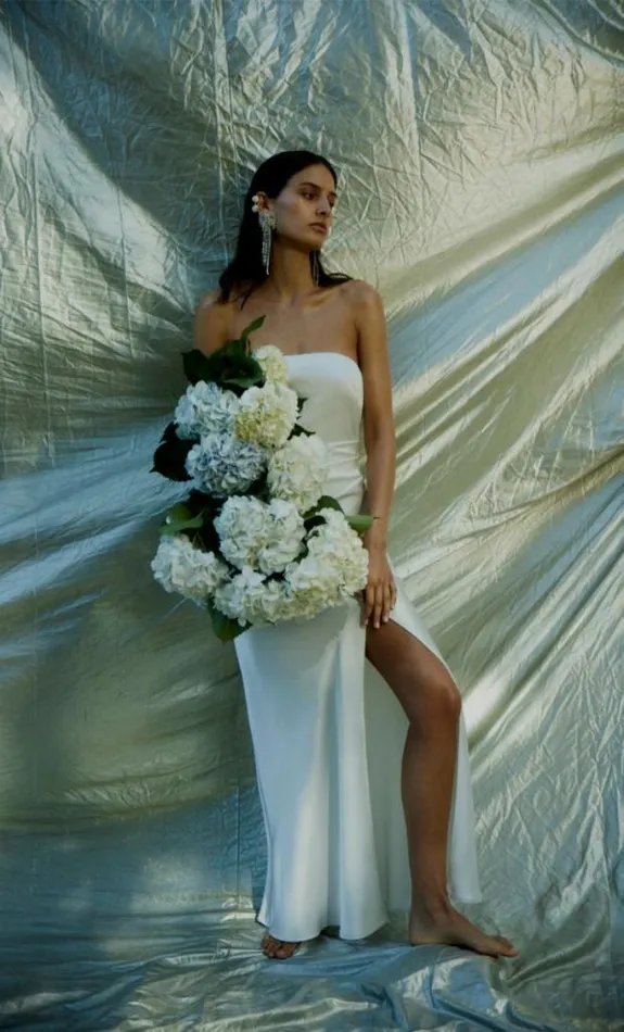 Dresses Bec Bridge The Dreamer Strapless Dress Ivory