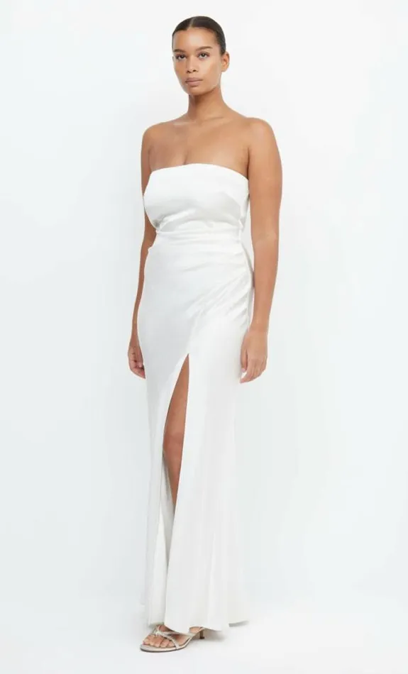 Dresses Bec Bridge The Dreamer Strapless Dress Ivory