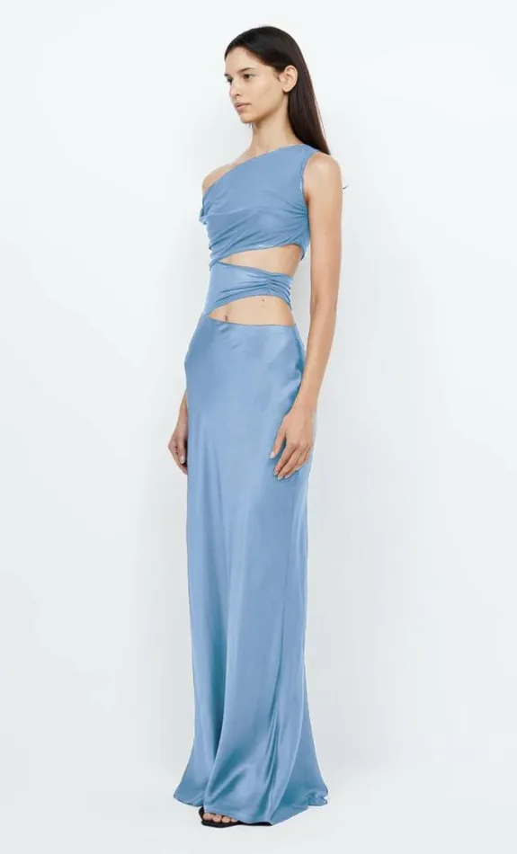Dresses Bec Bridge Whorl Asym Dress Meridian Blue