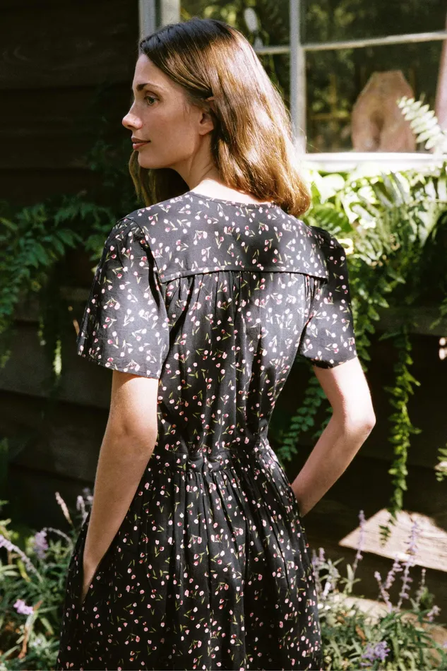 Dresses The Simple Dawn Dress Noir Tulips Christy Dawn Women Dresses The Simple Dawn Dress Noir Tulips Christy Dawn Women
