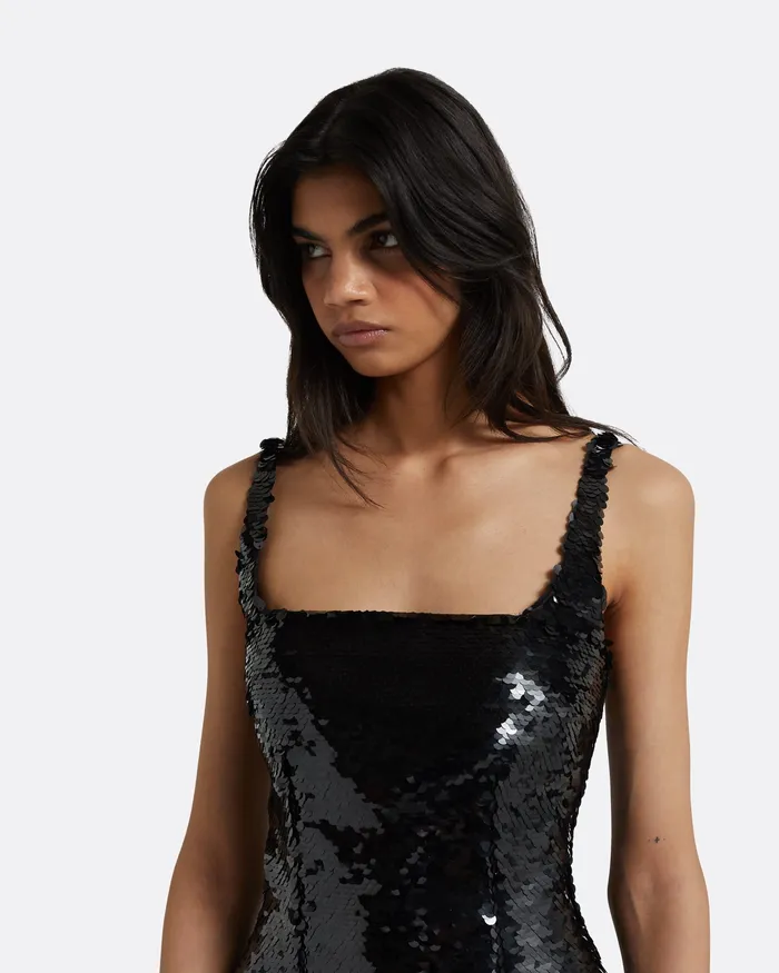 Dresses Women Guida Black Short Dress Black Safiyaa