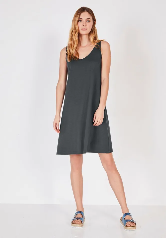 Dresses Women Hush Gabrielle Jersey Mini Dress Washed Black