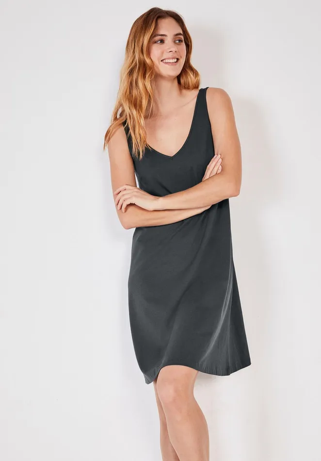 Dresses Women Hush Gabrielle Jersey Mini Dress Washed Black