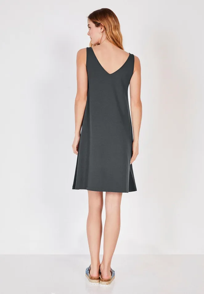 Dresses Women Hush Gabrielle Jersey Mini Dress Washed Black