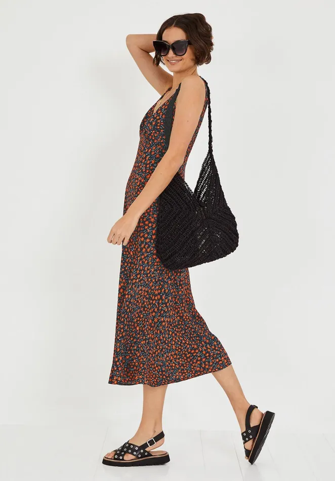 Dresses Women Hush Jemma Tea Dress Daisy Dot Navy