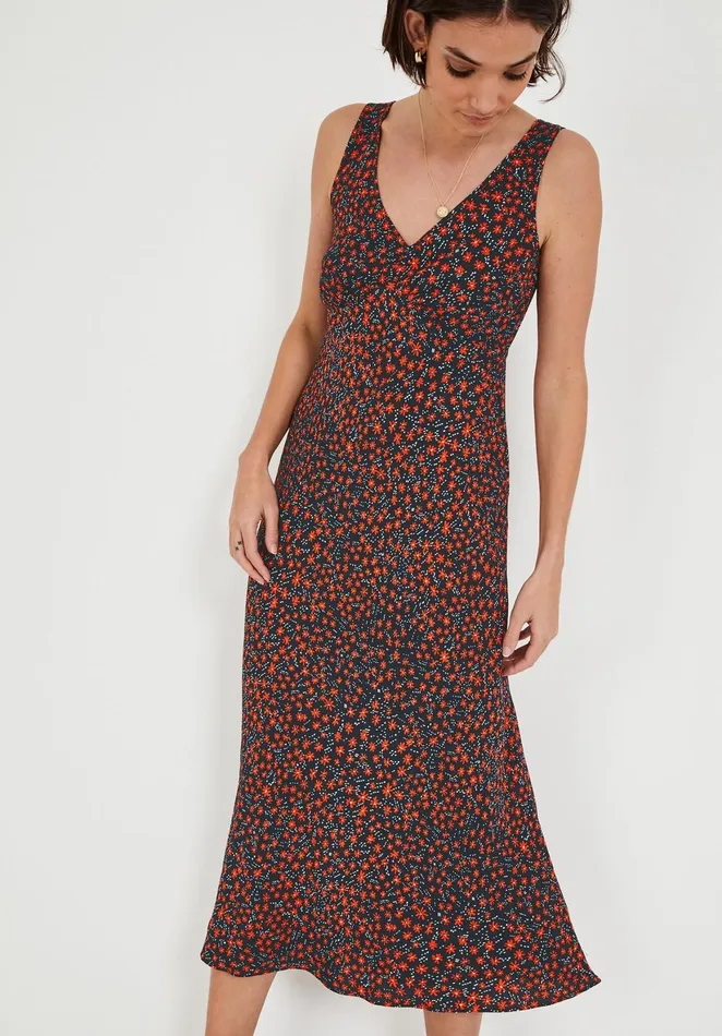 Dresses Women Hush Jemma Tea Dress Daisy Dot Navy