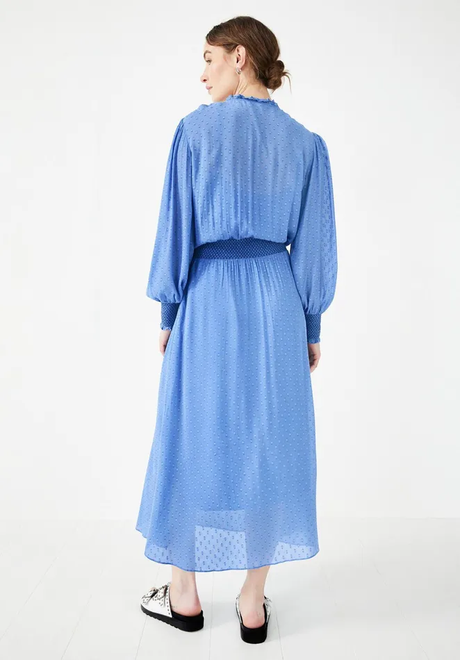 Dresses Women Hush Khloe Jacquard Dress Blue