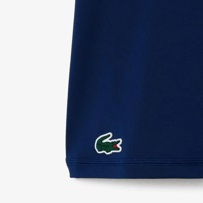 Dresses Women Lacoste Women039s Sport Dress With Removable Piqu Shorts White Navy Blue Bed