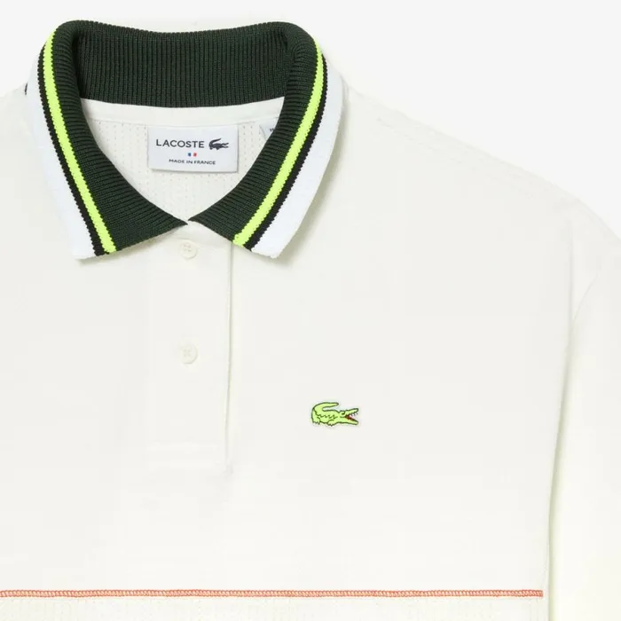 Dresses Women Lacoste Womens Organic Cotton French Made Polo Dress White 70v
