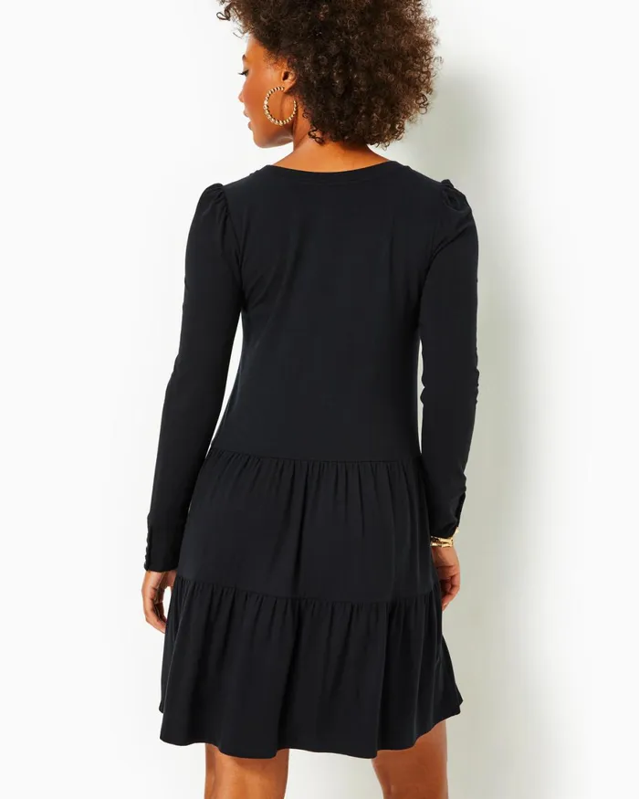 Dresses Women Lilly Pulitzer Arlette Long Sleeve Dress Onyx