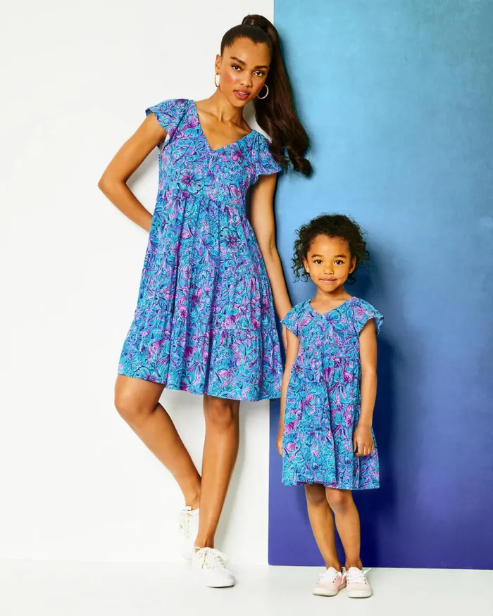 Dresses Women Lilly Pulitzer Malone Dress Celestial Blue Cay To My Heart Dresses Women Lilly Pulitzer Malone Dress Celestial Blue Cay To My Heart