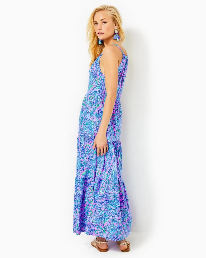 Dresses Women Lilly Pulitzer Malone Dress Celestial Blue Cay To My Heart Dresses Women Lilly Pulitzer Malone Dress Celestial Blue Cay To My Heart