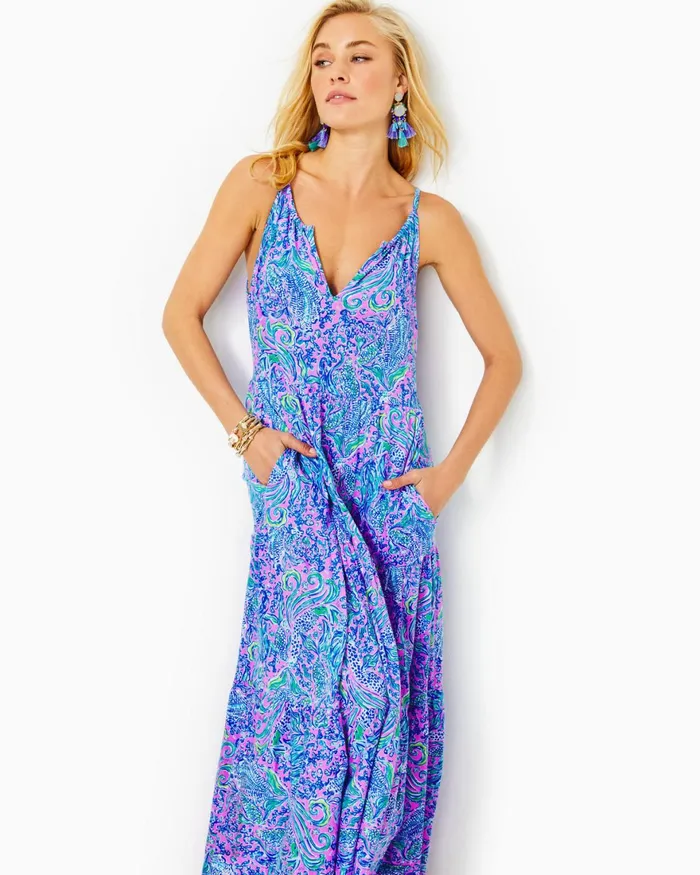 Dresses Women Lilly Pulitzer Malone Dress Celestial Blue Cay To My Heart Dresses Women Lilly Pulitzer Malone Dress Celestial Blue Cay To My Heart