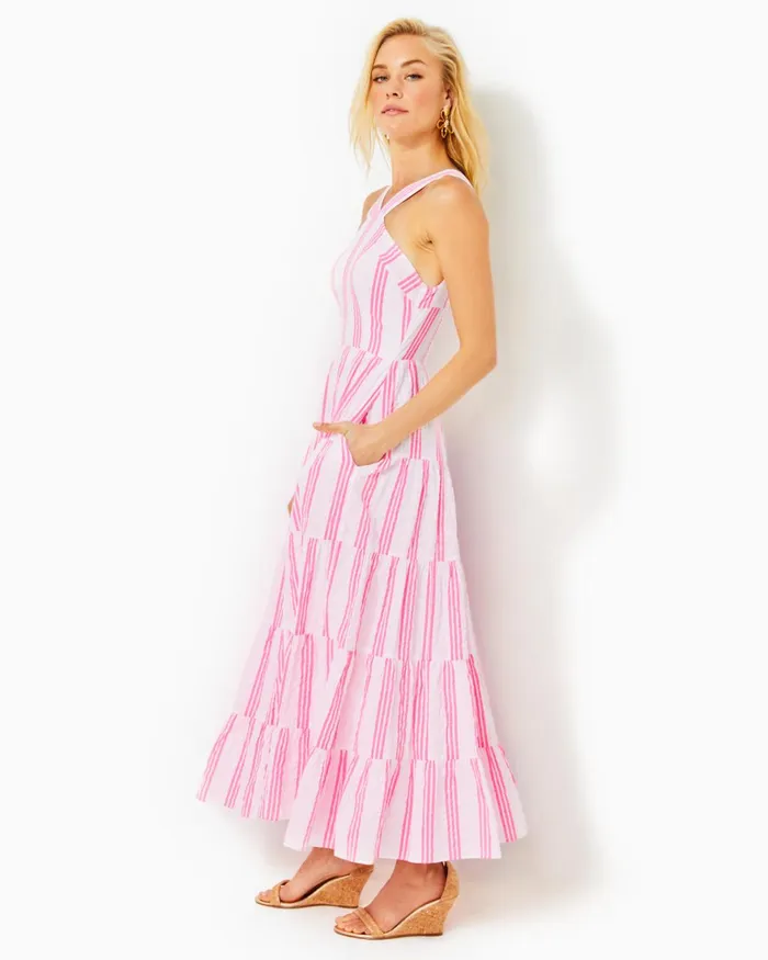 Dresses Women Lilly Pulitzer Morgann Maxi Dress Aura Pink Leaf An Impression Dresses Women Lilly Pulitzer Morgann Maxi Dress Aura Pink Leaf An Impression