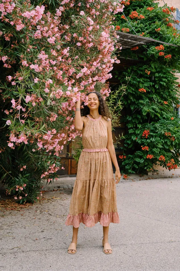 Dresses Women The Reese Dress Paisley Coral Christy Dawn