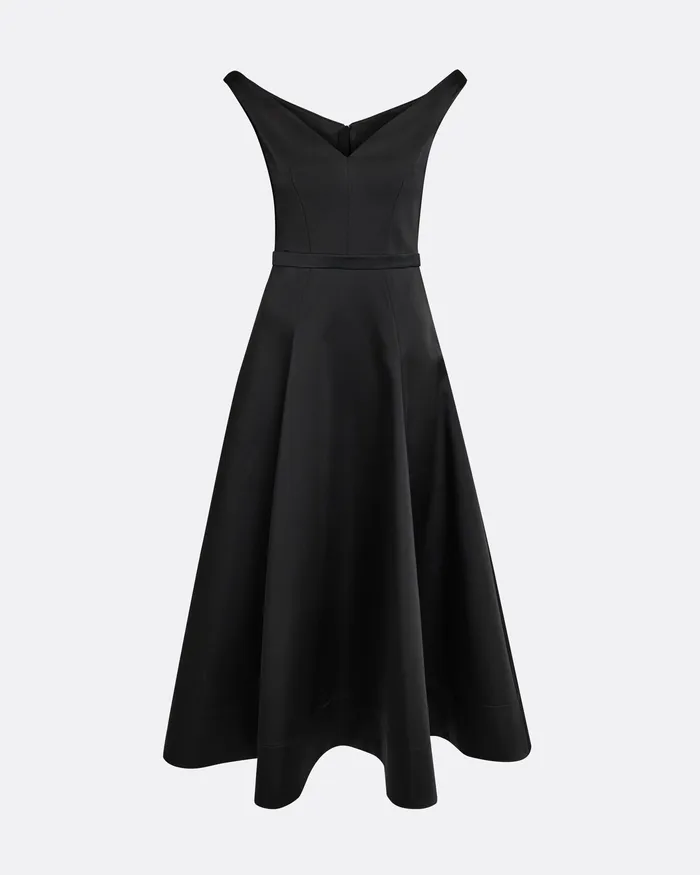 Dresses Women Yesim Black Midi Dress Black Safiyaa