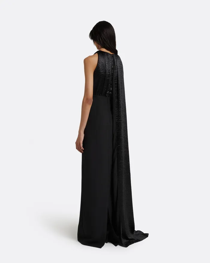 Dresses Yusuf Black Long Dress Black Safiyaa Women