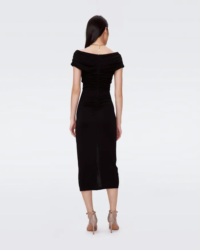 DVF Dresses Women Stephen Dress Black