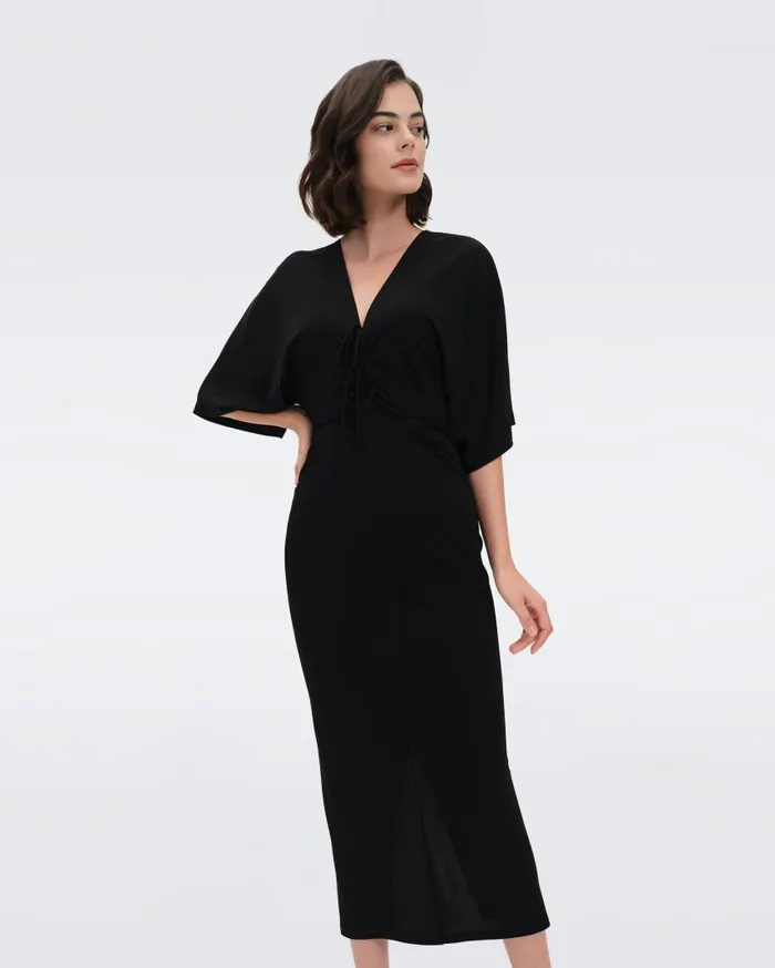 DVF Dresses Women Valerie Dress Black