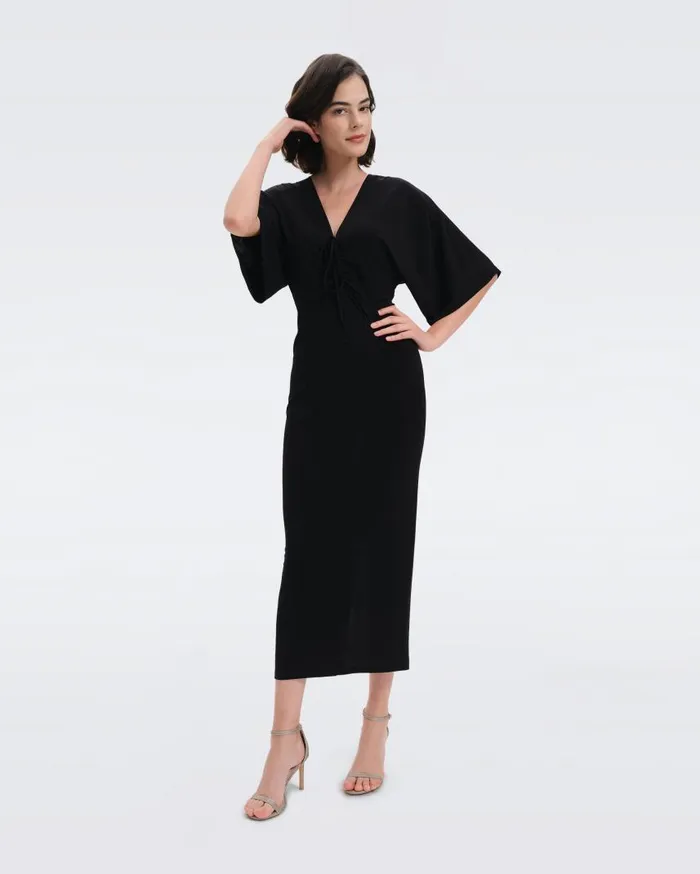 DVF Dresses Women Valerie Dress Black