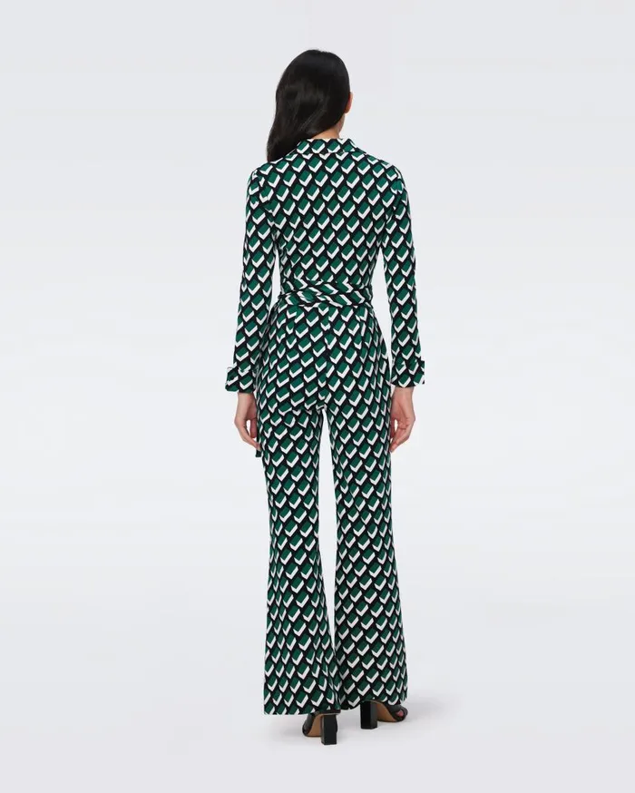 DVF Jumpsuits and Rompers Women Michelle Jumpsuit Blocks Green